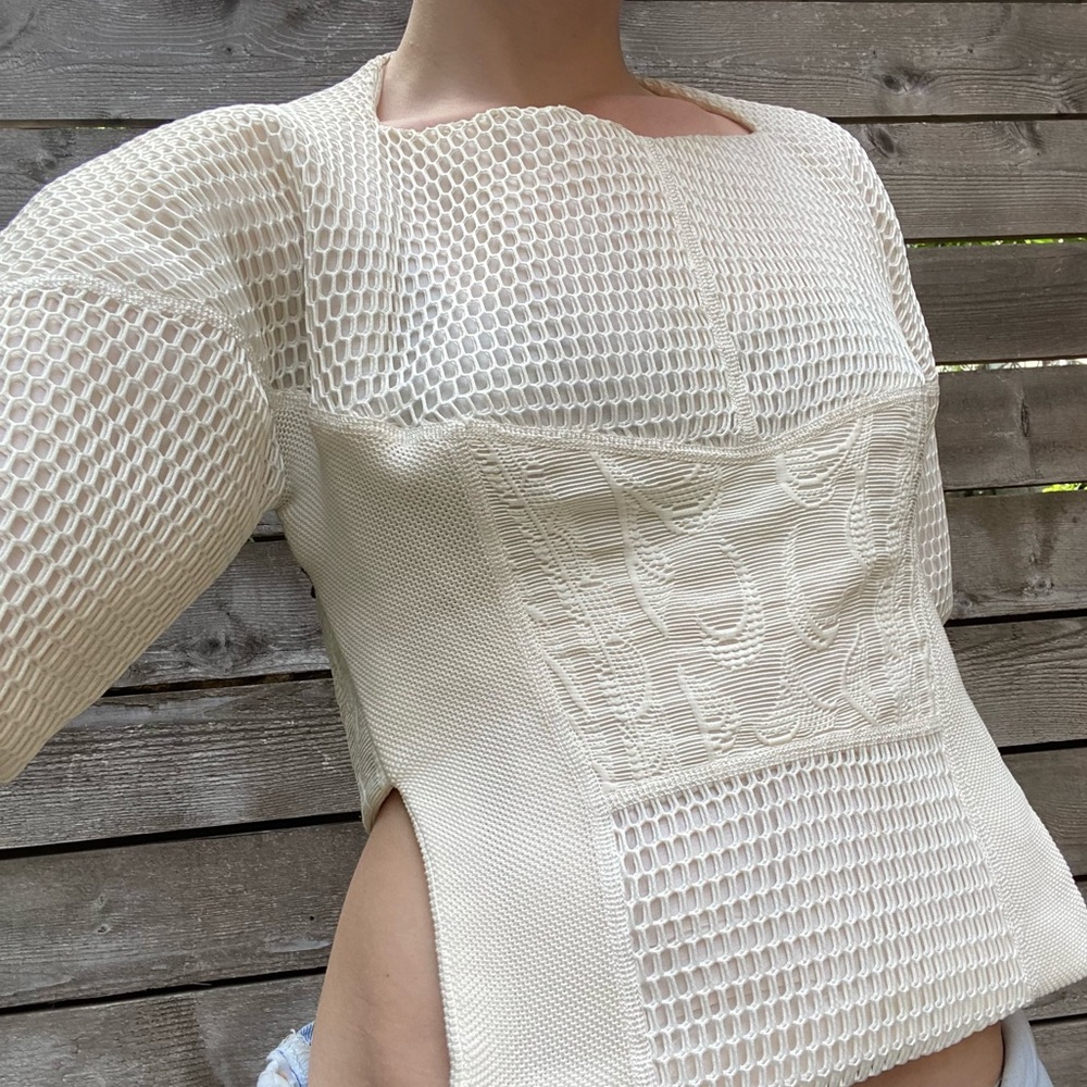 JIL SANDER BACKLESS SCULPTURAL TOP